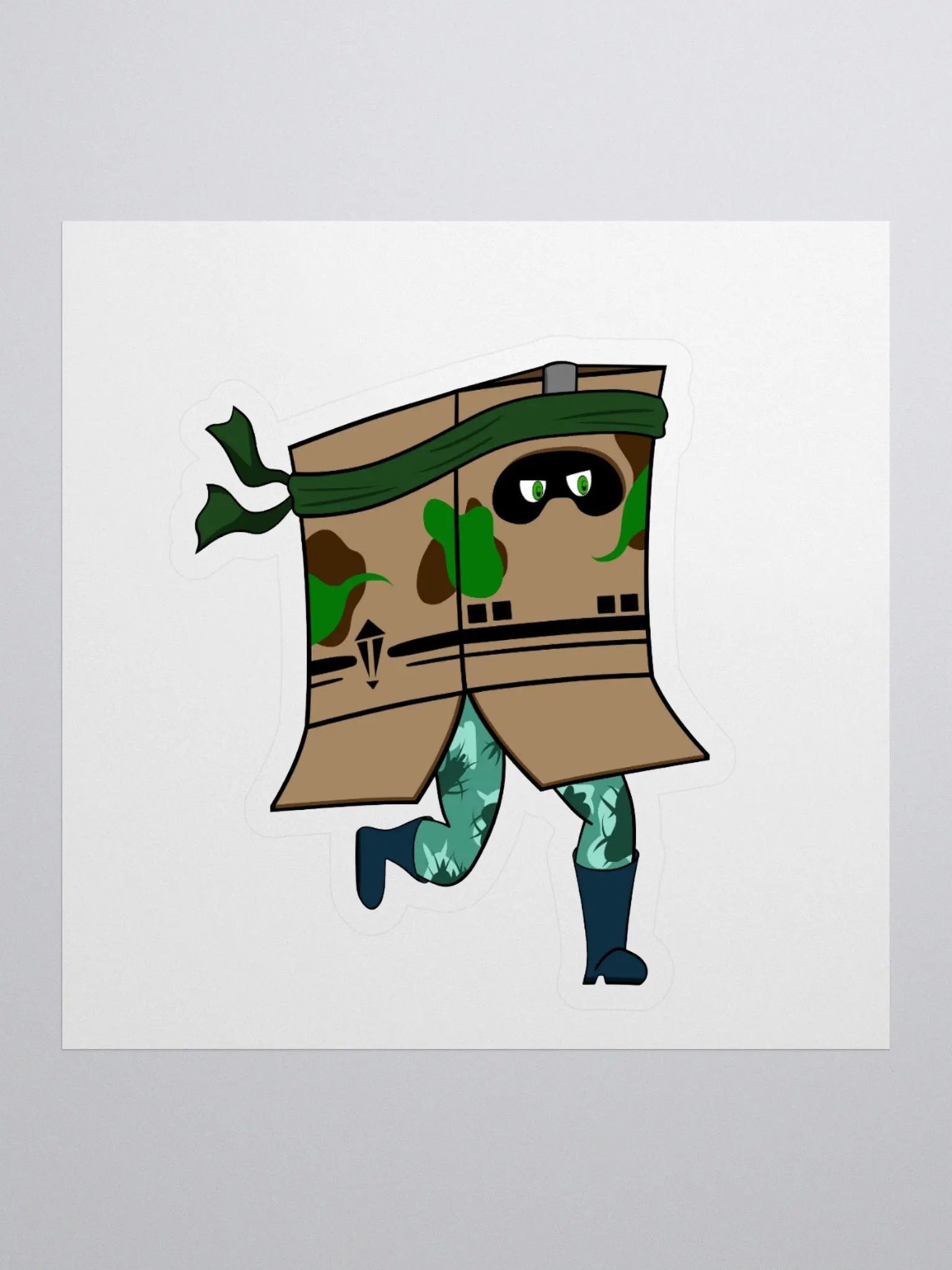 Snake in a Box Vinyl Sticker product image (1)