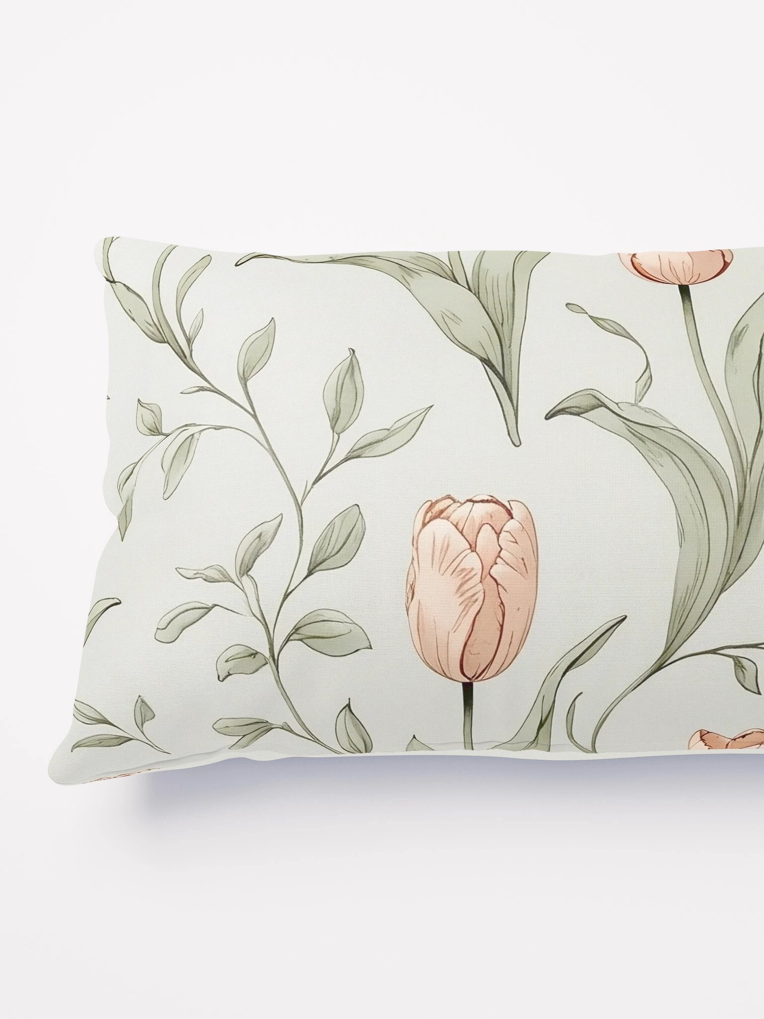 Blushing Tulip Garden Pillow product image (3)