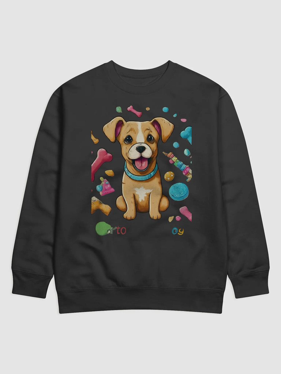 Playful Pup Illustrated Sweatshirt product image (1)