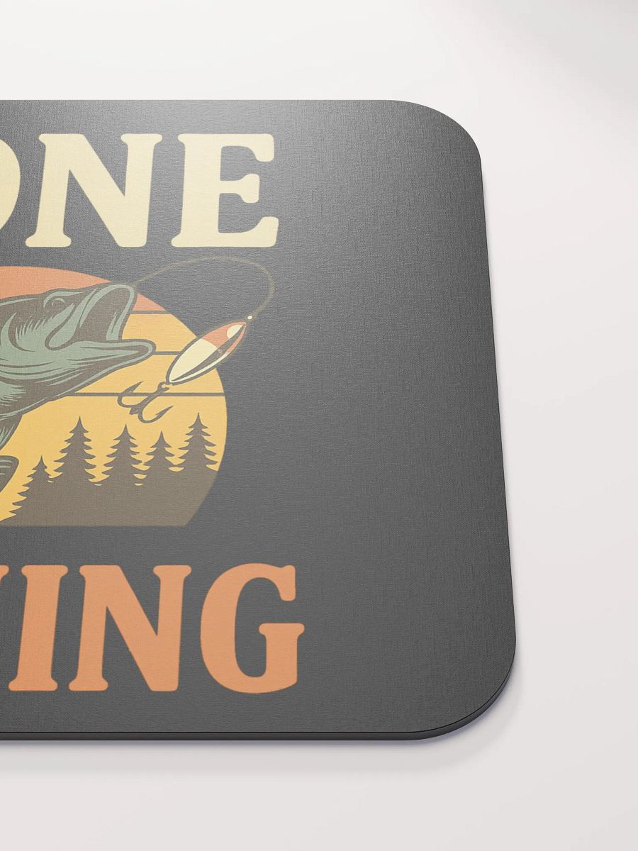 Mouse Pad – Gone Fishing | Retro Design for Outdoor Enthusiasts product image (5)