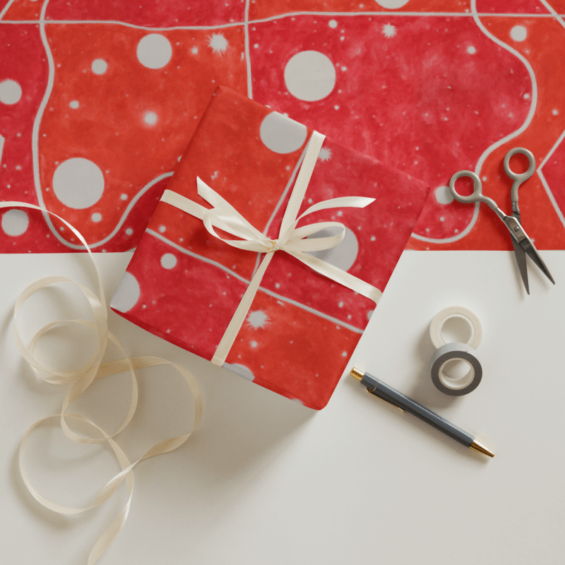 Three Sheets of Nic & Sloy Wrapping Paper product image (4)