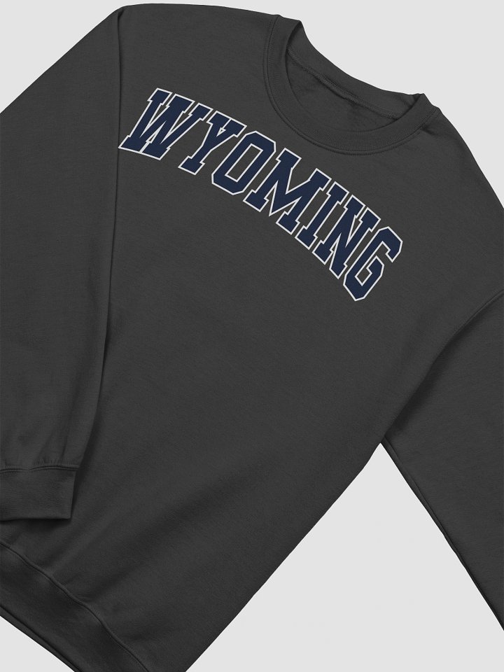 Wyoming Vintage Varsity Classic Crewneck Sweatshirt product image (2)