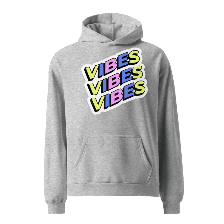 Vibrant Vibes Oversized Hoodie product image (1)