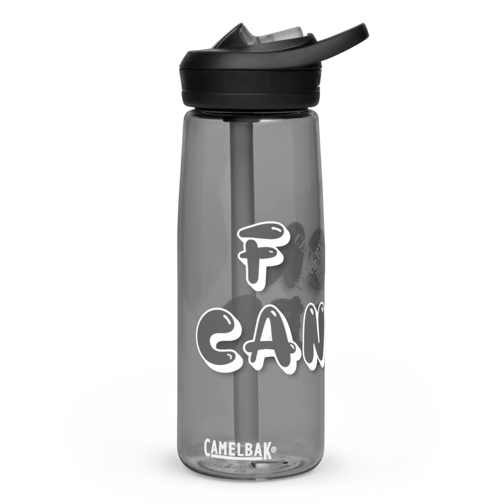 F*CK CANCER Sports Water Bottle product image (1)