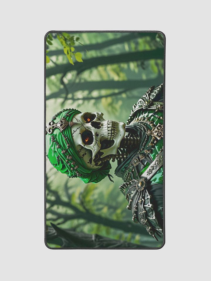 Mystical Skeleton Warrior Desk Mat – Regal and Mysterious product image (2)
