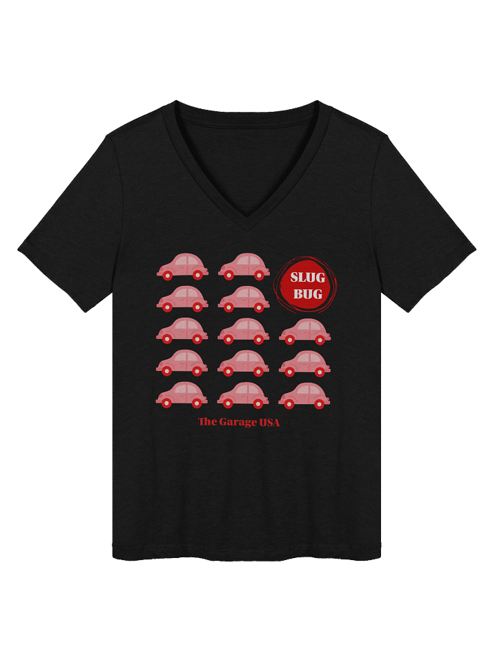 Slug Bug Red T-Shirt (Women's V-Neck) product image (1)