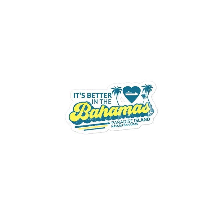 Paradise Island Bahamas Magnet : It's Better In The Bahamas : Nassau product image (2)