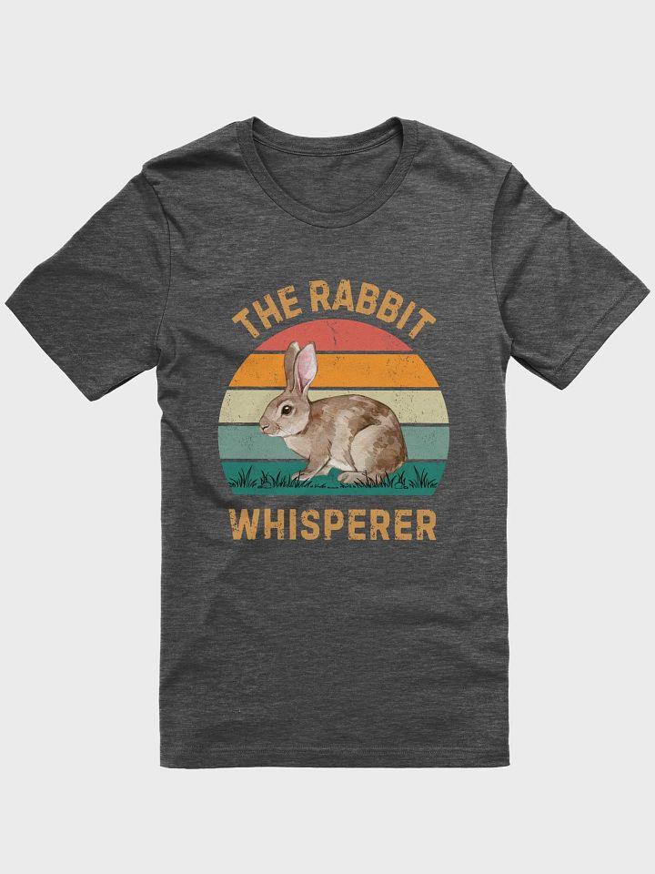 Rabbit Whisperer - Unisex T-shirt Bella Canvas 3001 product image (3)
