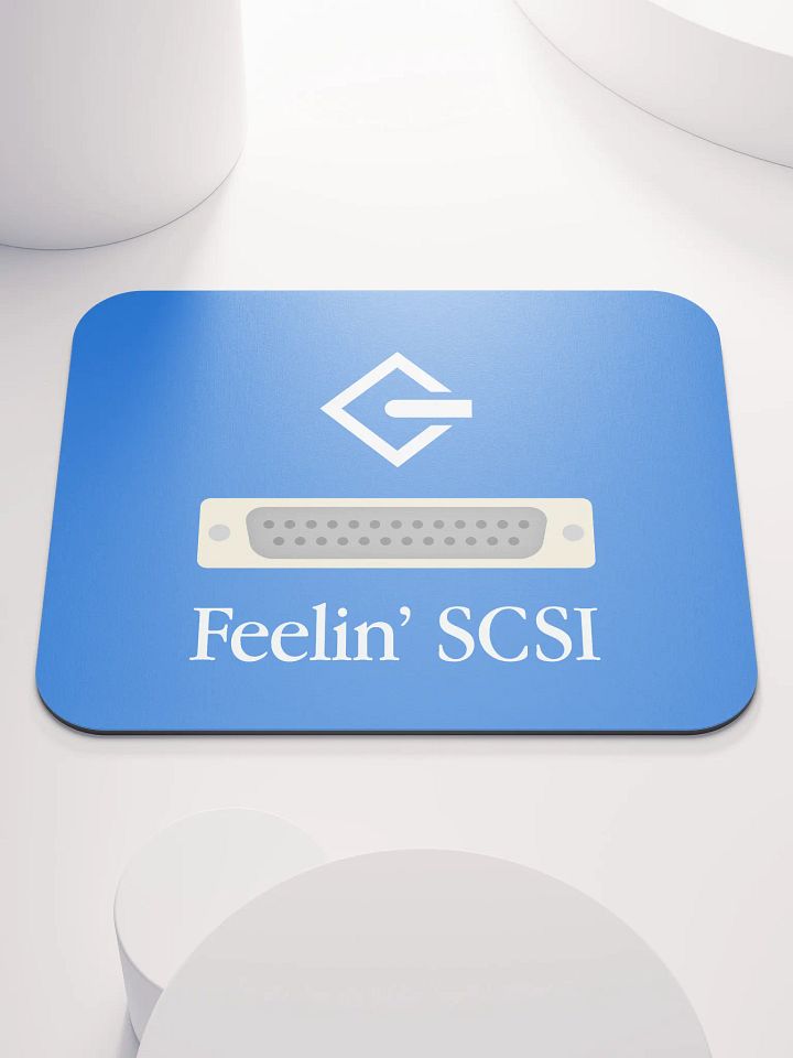 Feelin' SCSI Mouse Pad (Blue) product image (1)