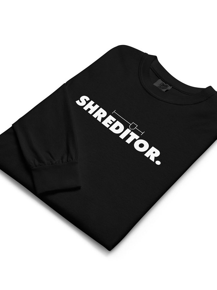 Shooter/Editor (Shreditor) Comfort Long Sleeve (Unisex) product image (2)