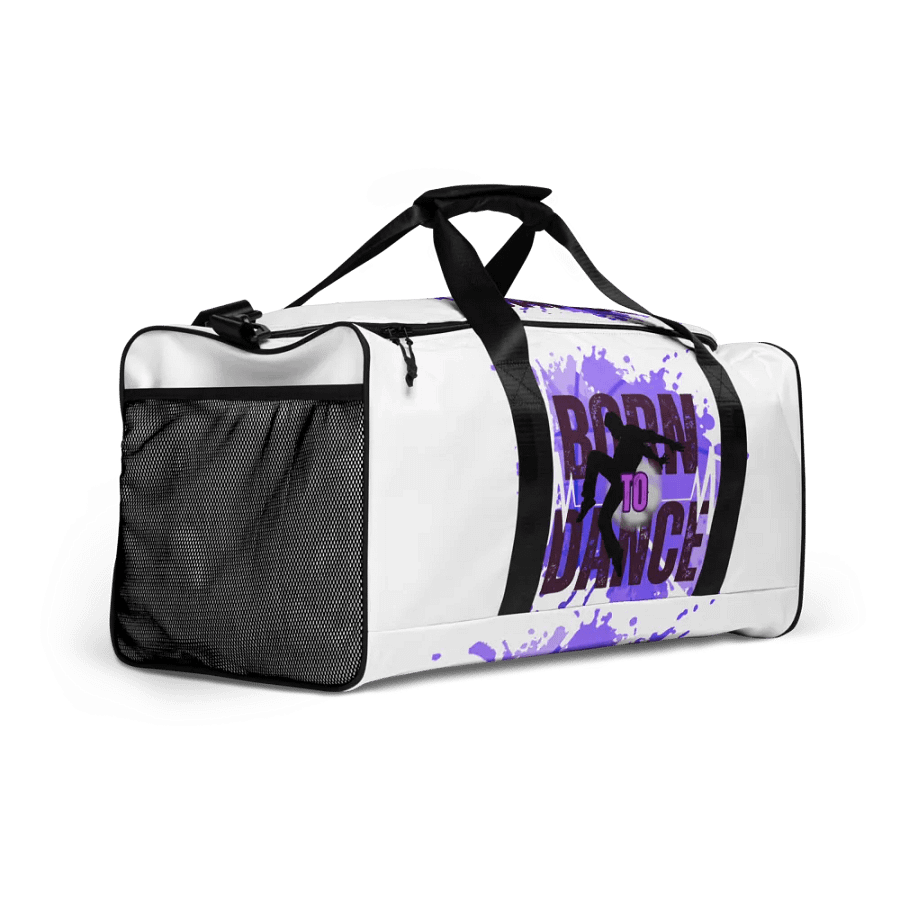 Born to Dance His Silhouette All-Over Duffle Bag product image (12)