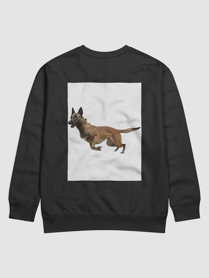 MalinoisTina Brush Font Sweatshirt product image (2)