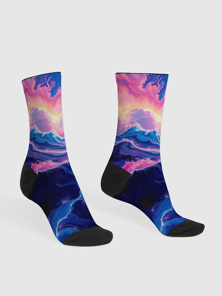 Galactic Swirl Socks product image (1)