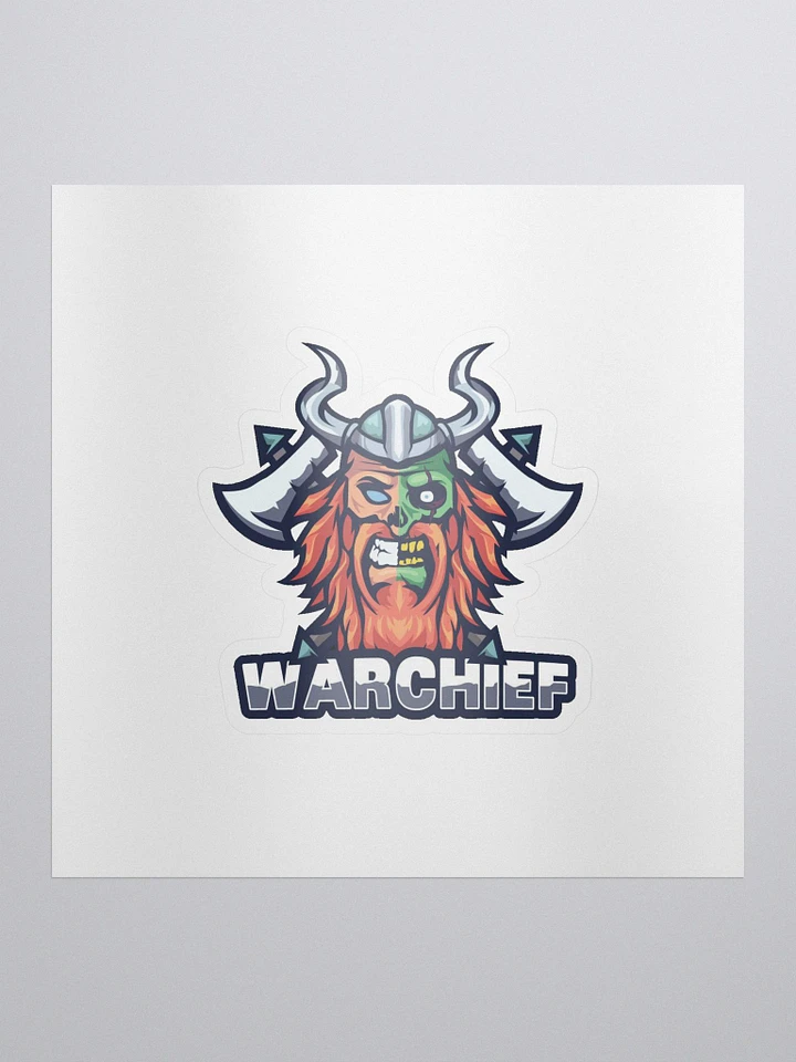 WarChief Kiss Cut Stickers product image (1)