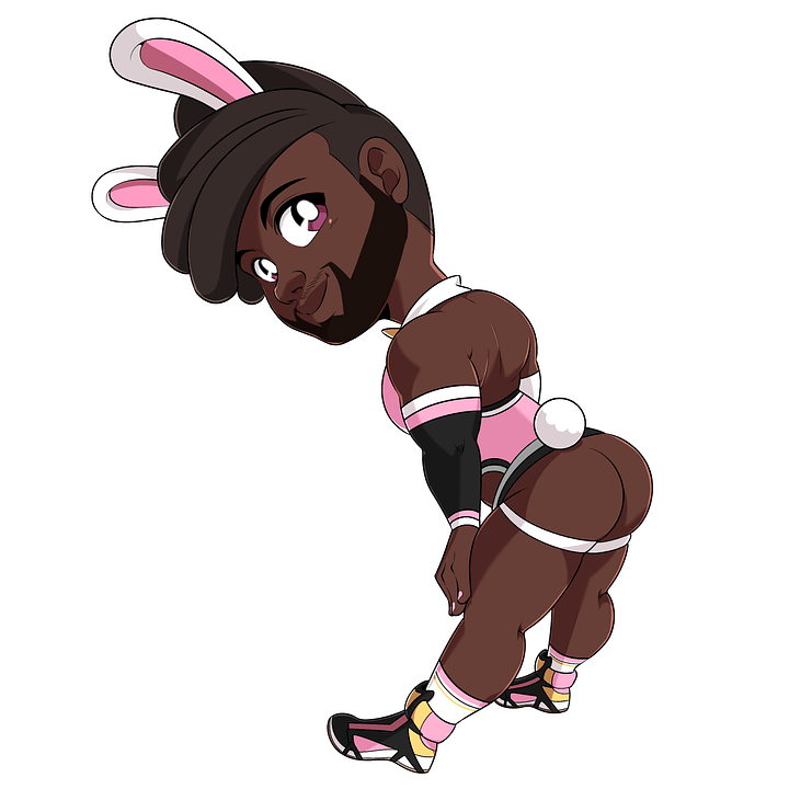 Chibi Bunny Boy Sticker product image (1)