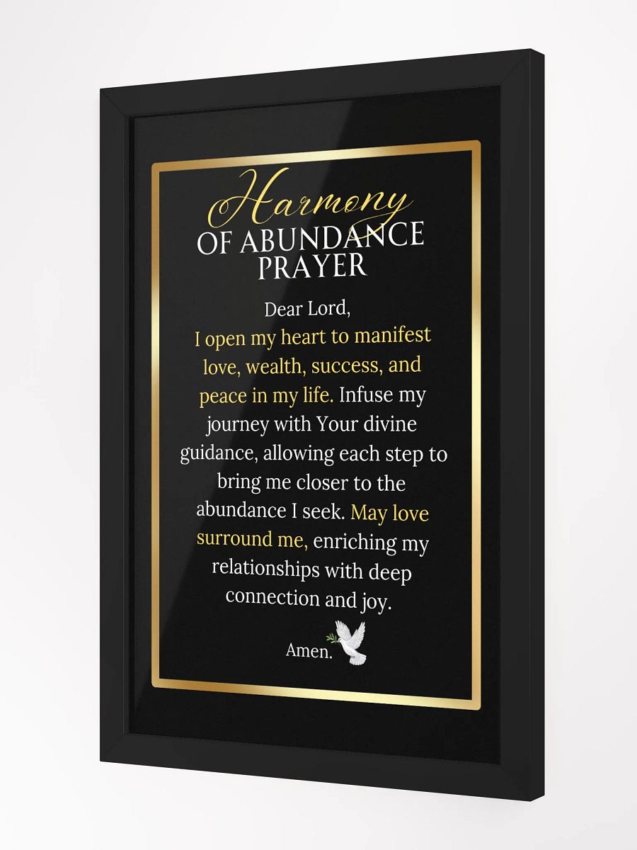 Harmony of Abundance Prayer product image (2)