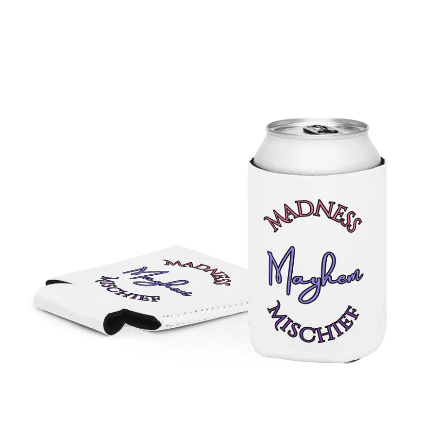 Madness/Mischief/Mayhem Koozie product image (3)