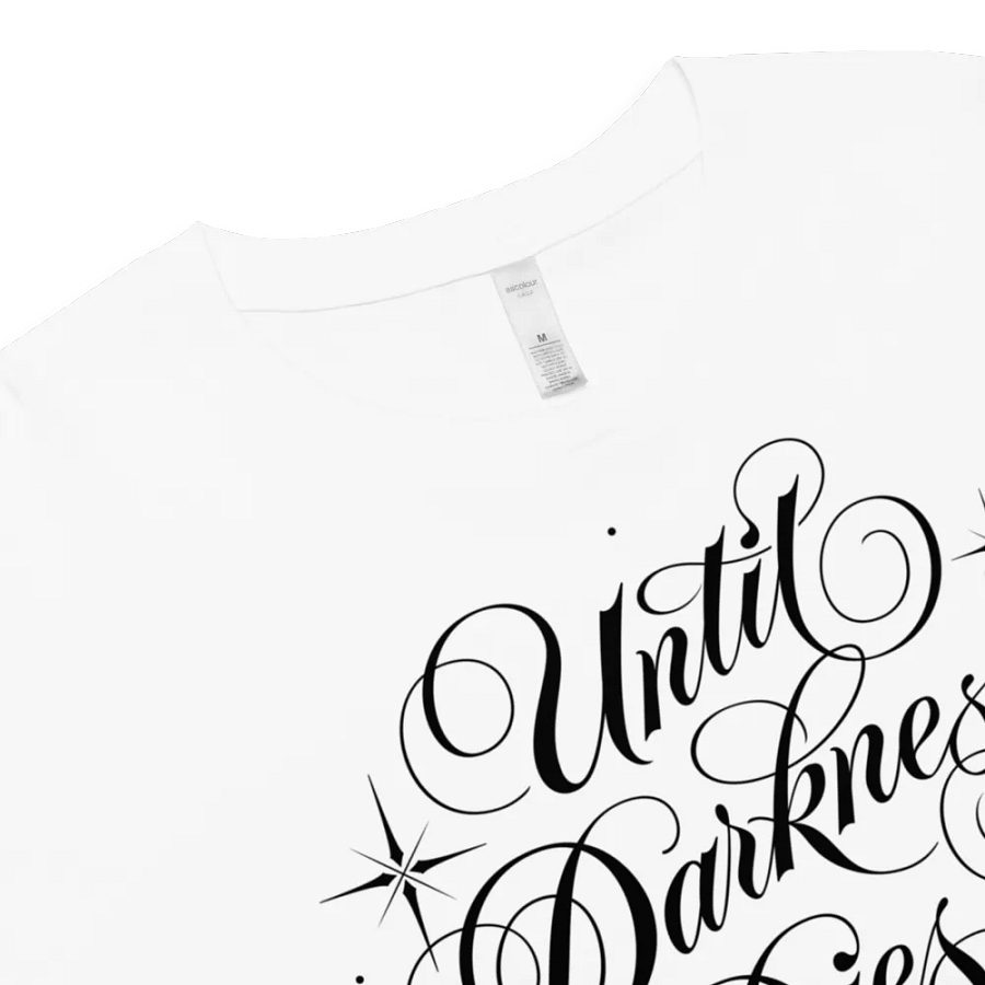 Until Darkness Dies (simple design) Women's Premium Crop Top product image (111)