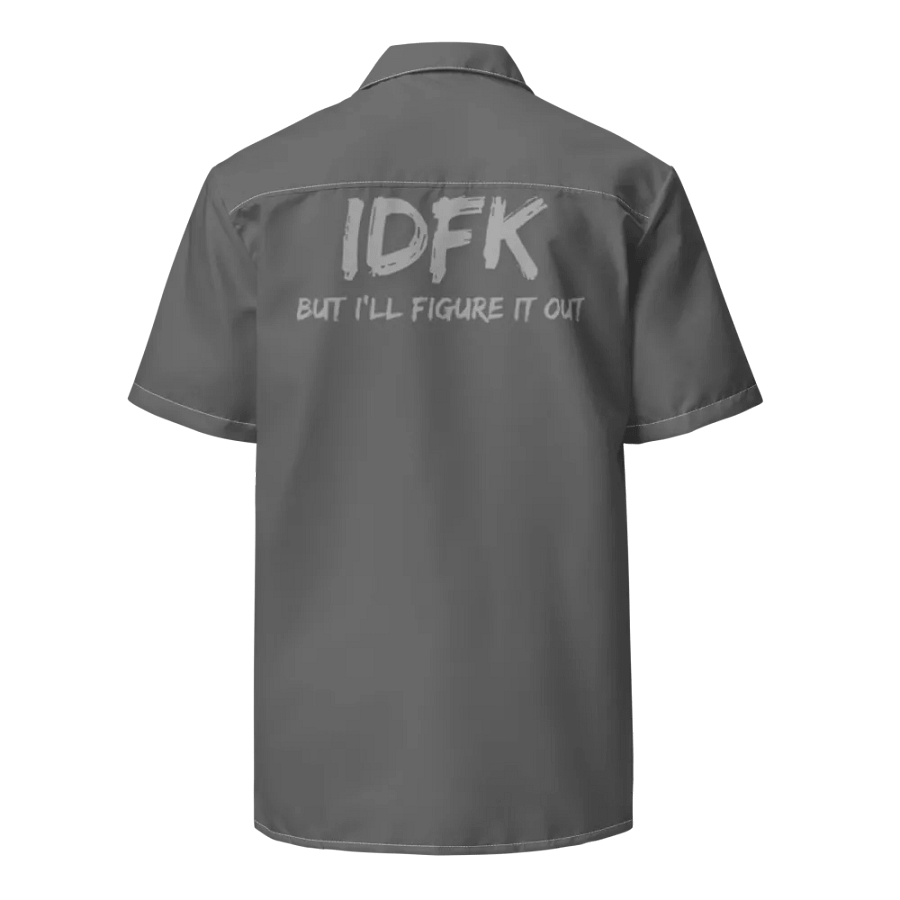 IDFK Whole Lotta Gray Button Up product image (10)