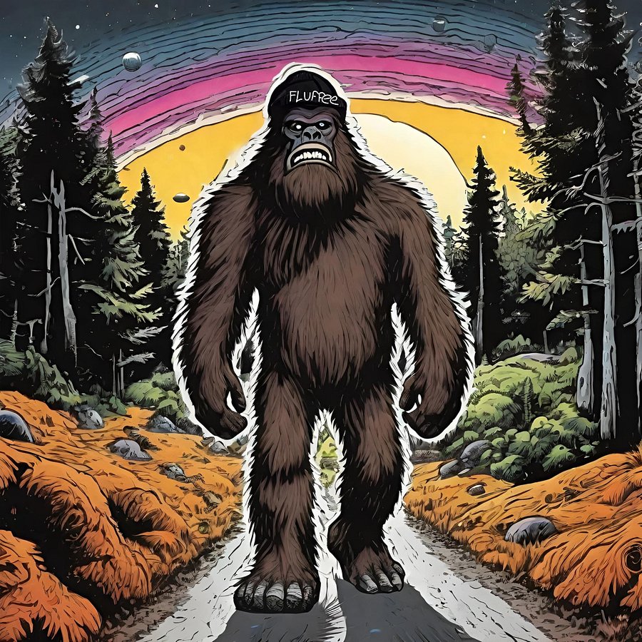 AI Generated Bigfoot is REAL! product image (3)