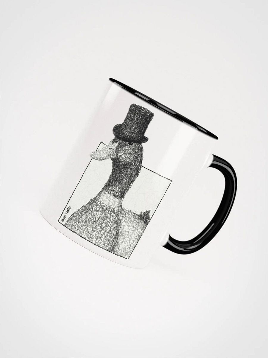 Feathered Gentleman White Mug product image (4)
