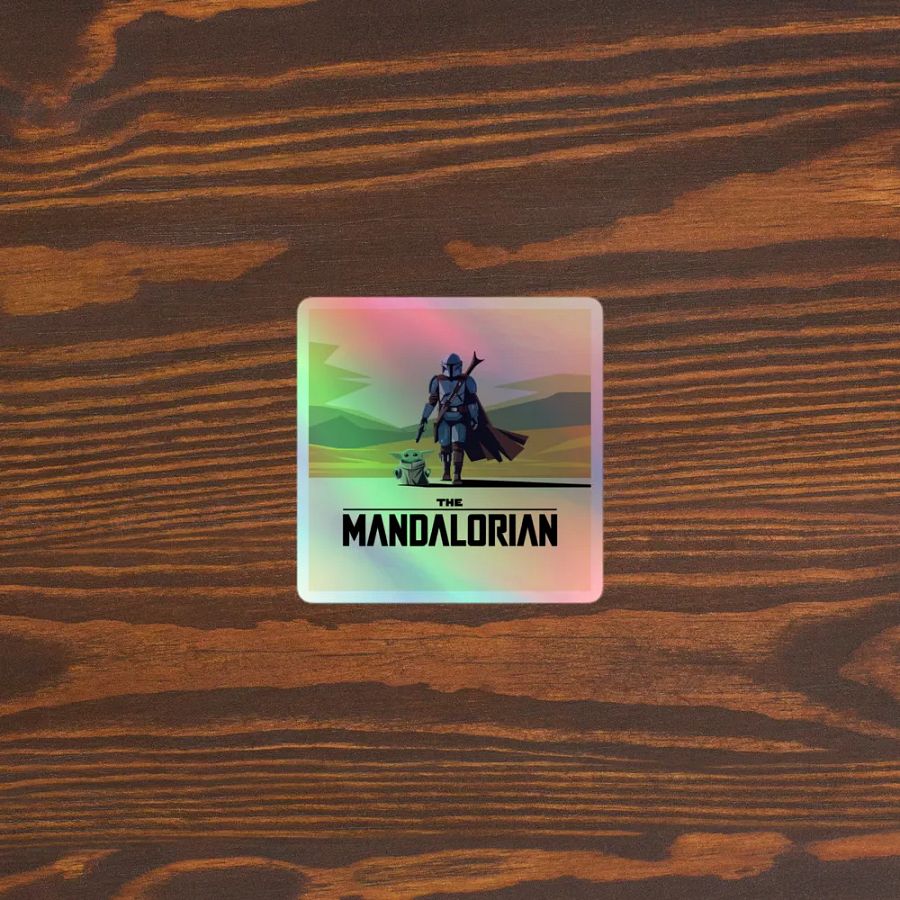 The Mandalorian Holographic Sticker product image (5)