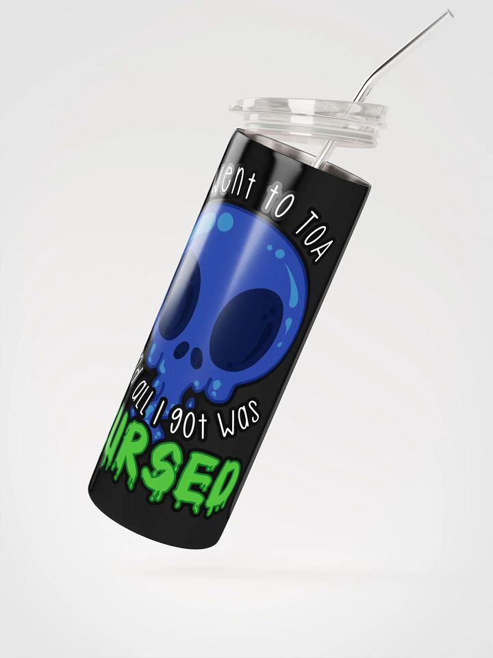 All I Got Was Cursed - Shaman - Tumbler w/Straw product image (2)