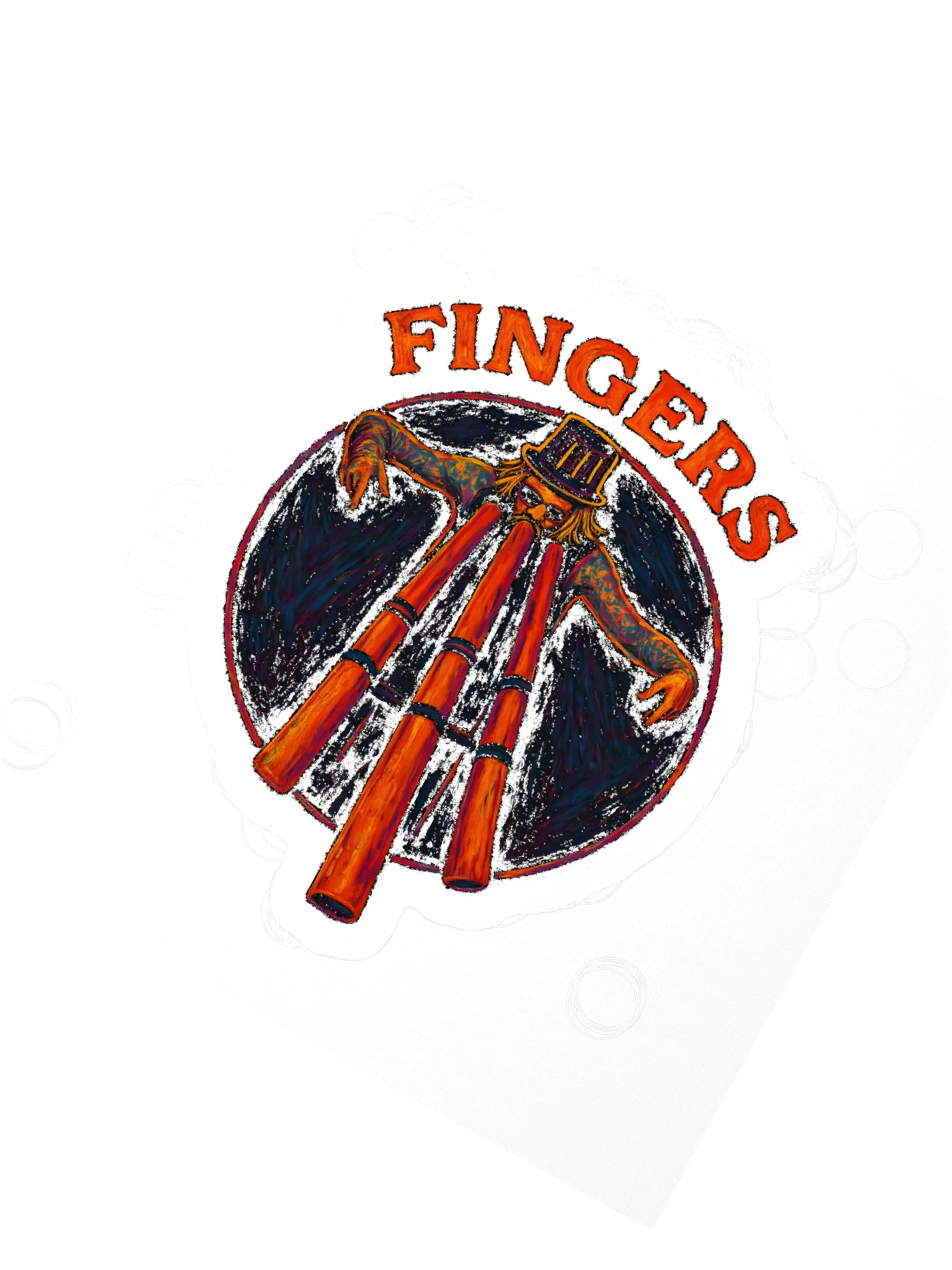 FINGERS Mitchell Cullen Logo Stickers product image (5)