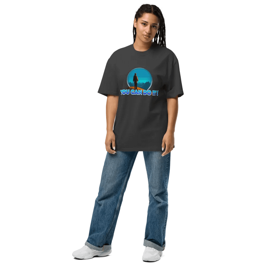 YOU CAN DO IT ! Design trends fashion t-shirt. product image (7)