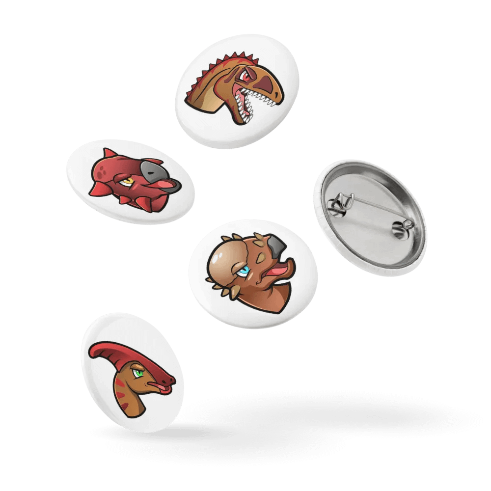 Dino-mite Dinosaur Pin Set #3 product image (14)