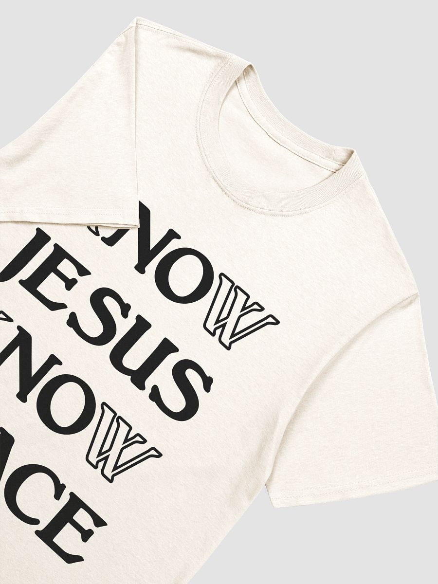 Know Jesus Know Peace Black product image (103)
