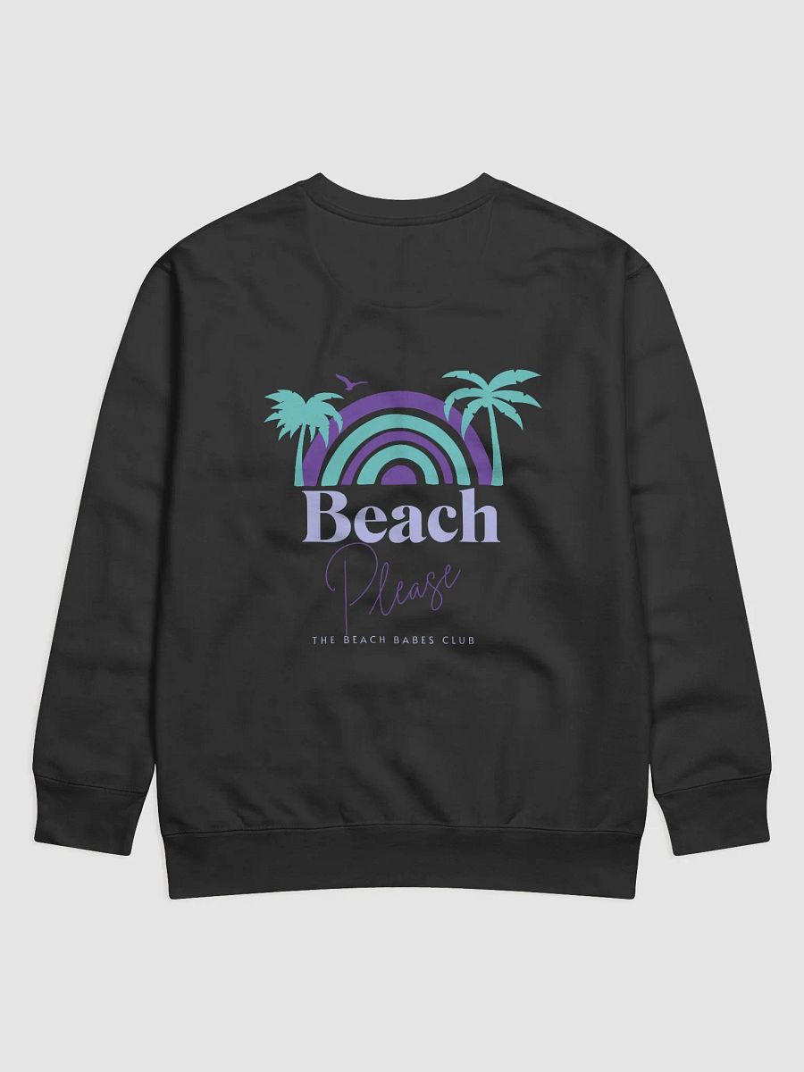 Beach Please Rainbow Sweatshirt product image (5)
