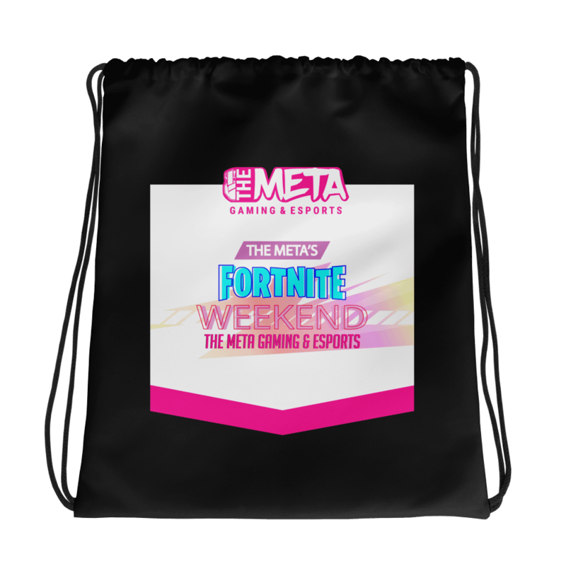 The Meta Fortnite Weekend Drawstring Bag product image (1)