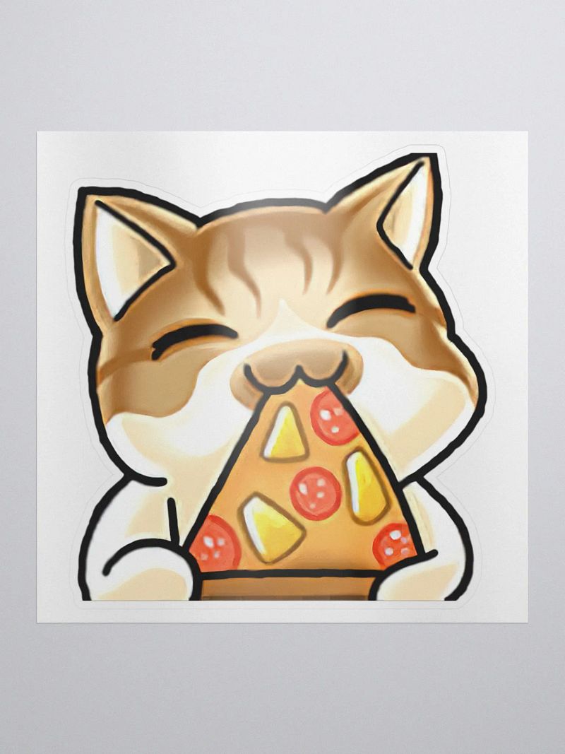 Pizza Nom Sticker