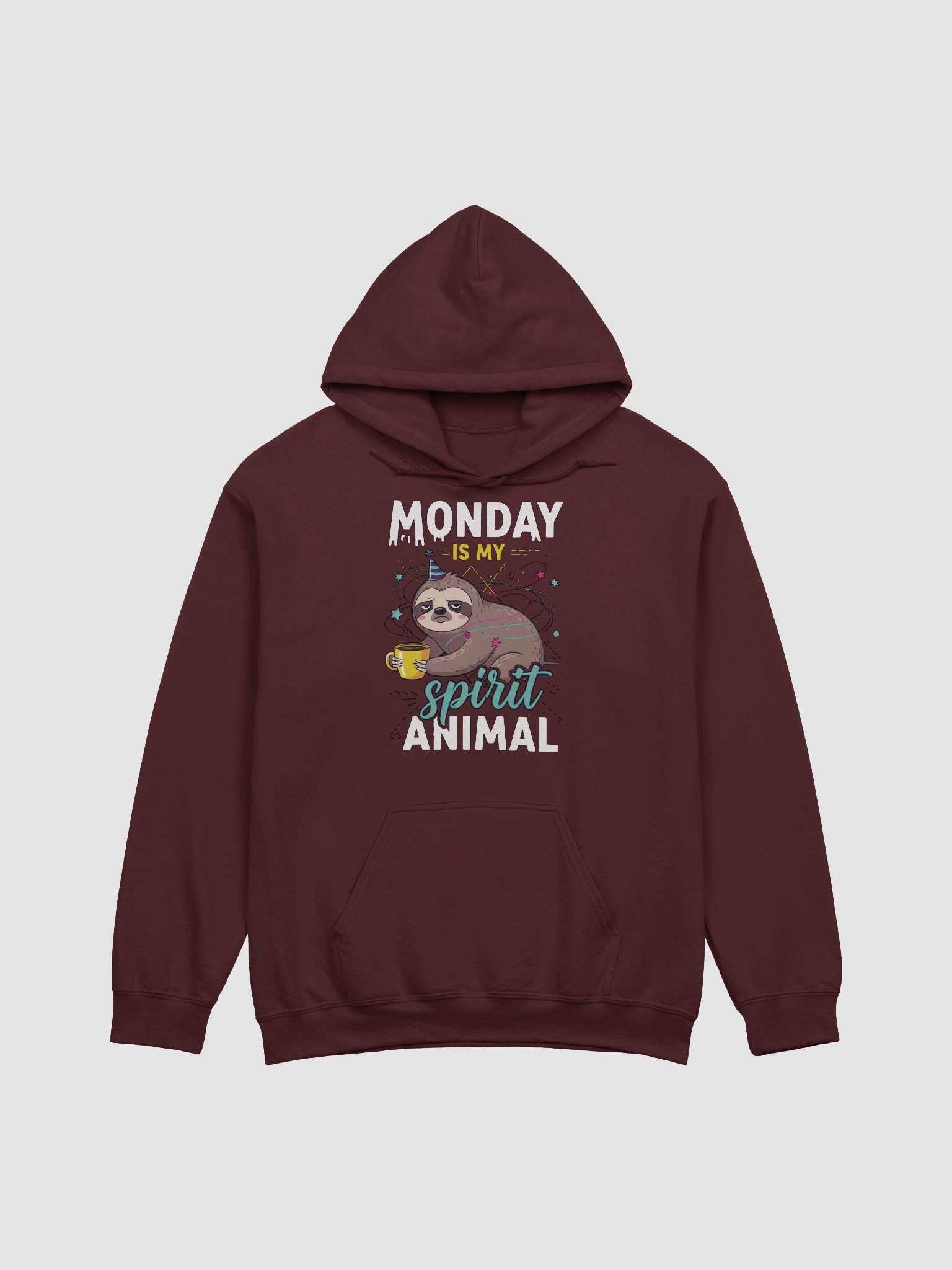 Monday is my spirit animal -dark edition- Street Studio * product image (1)