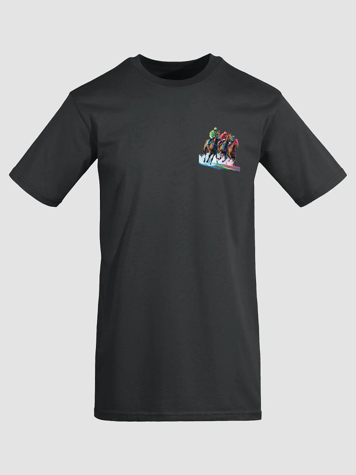 Colorful Horse Racing Derby Party T-Shirt product image (3)