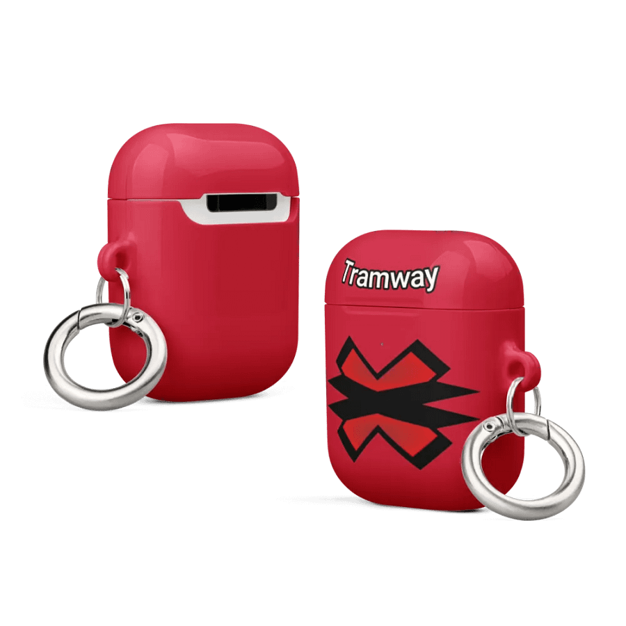 Coque Boîtiers AirPods Rouge product image (8)