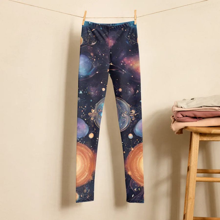 Cosmic Dreams Youth Leggings product image (6)