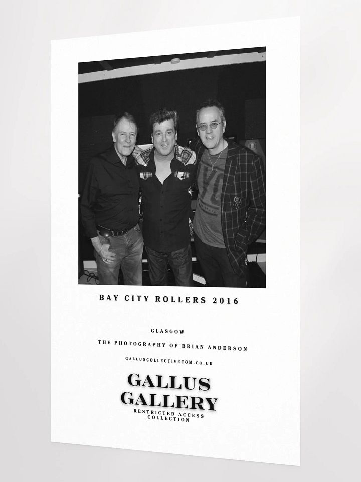Gallus - Restricted Access Collection - Glasgow Bay City Rollers product image (2)
