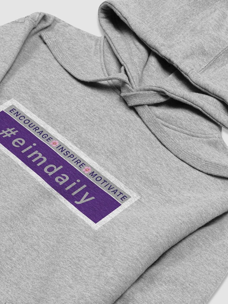 Purple/Gray Logo Hoody product image (8)