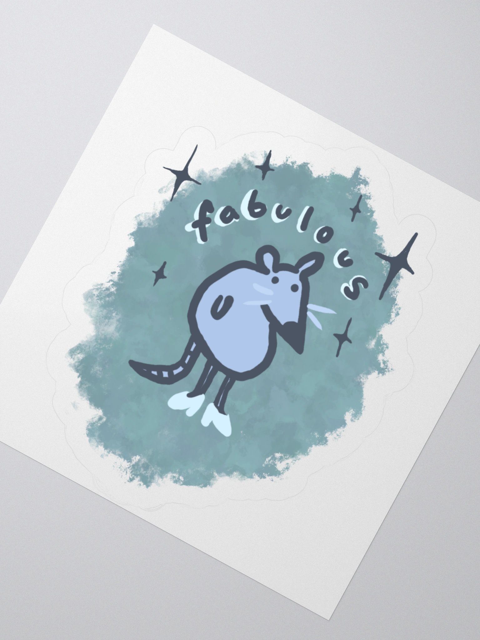 FABULOUS RAT sticker product image (4)
