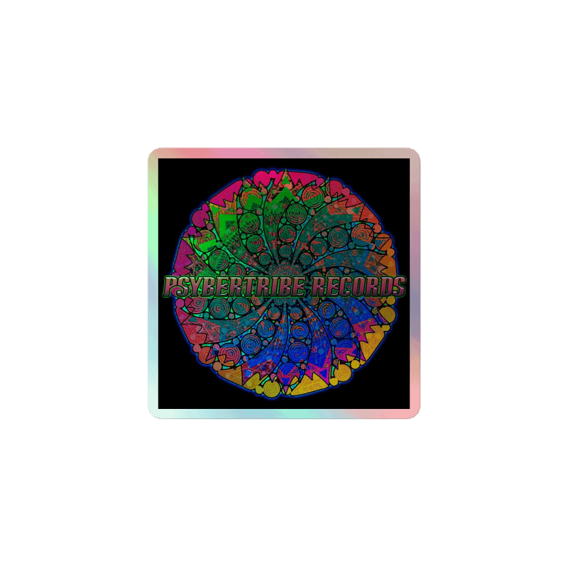 PsyberTribe Records Holo Sticker