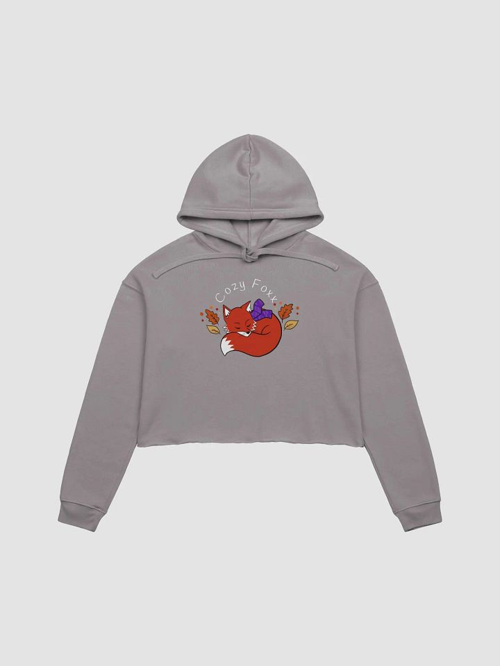 Cozy Foxx Fleece Crop Hoodie product image (20)