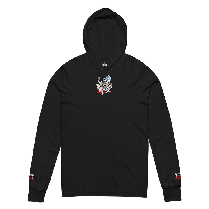 Copy of Twin anchor Mount Rainier Marshall Foss Flage Hoodie Tee product image (6)