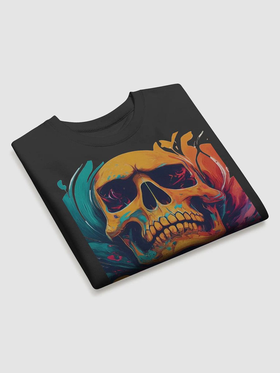 Vibrant Skulls Artistic Sweatshirt product image (3)