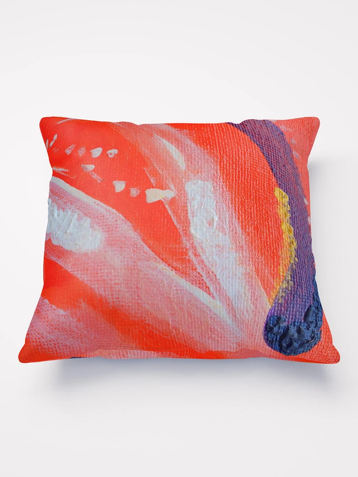 Trendy Red, White and Blue With Yellow Accent Decorative Throw Pillow product image (2)