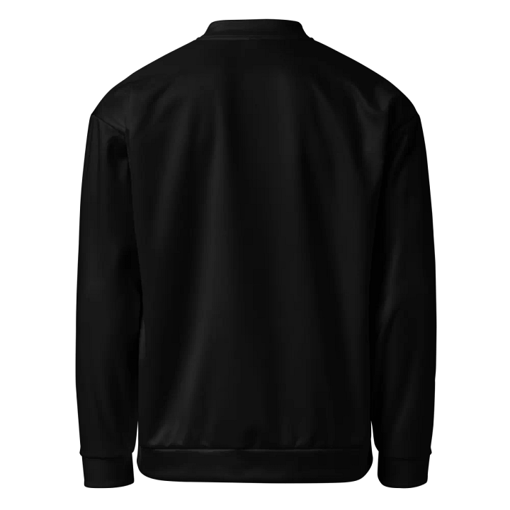 Deep and Dark Exclusive Premium Dark Black Bomber Jacket product image (2)