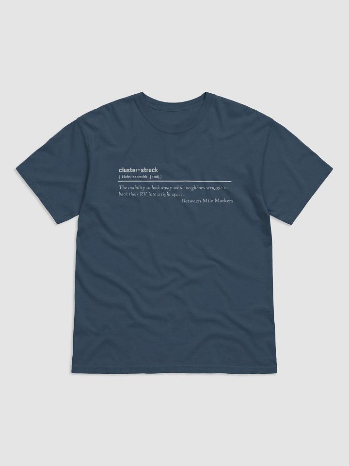 Cluster-Struck T-Shirt With White Lettering product image (1)