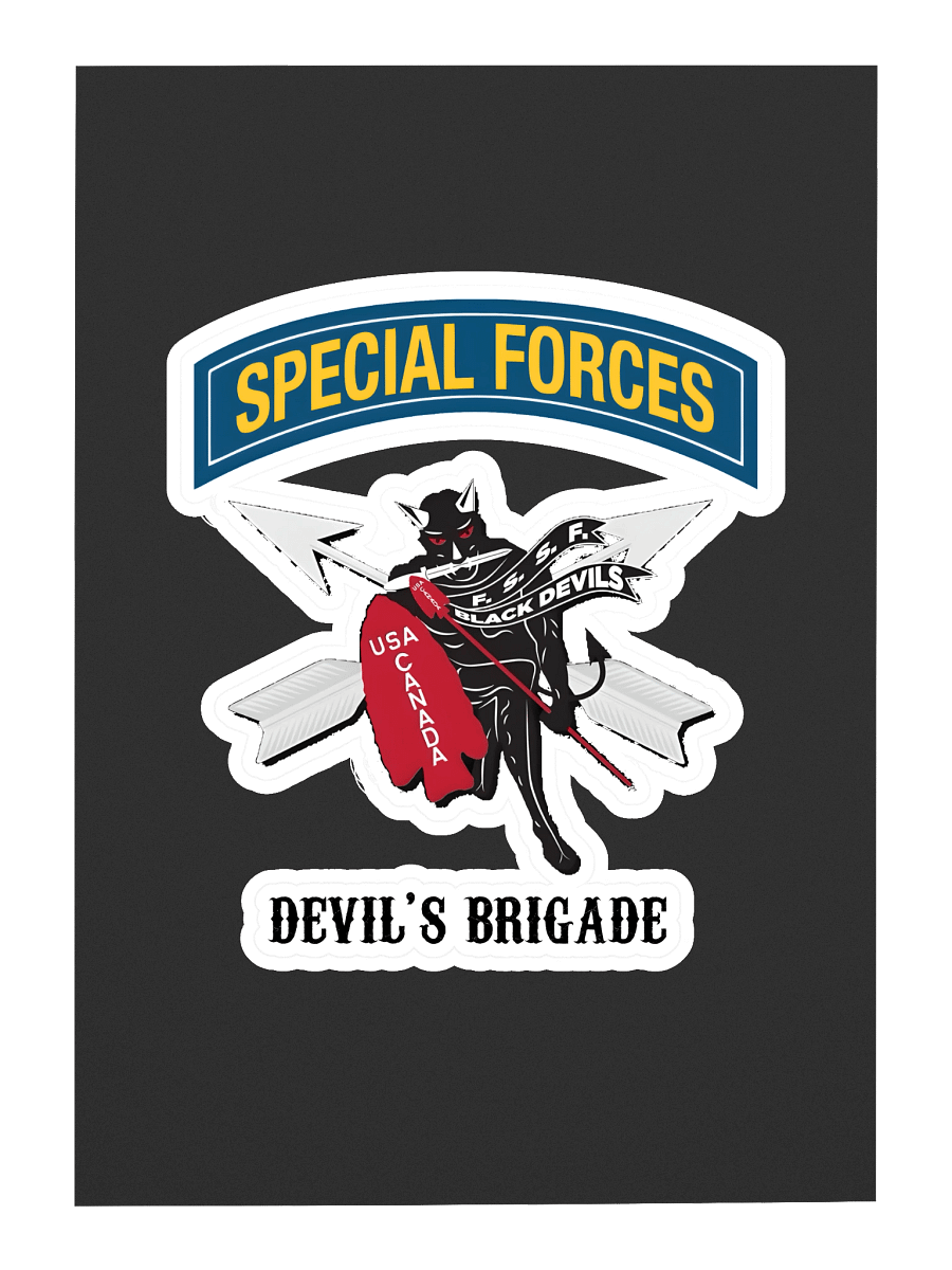 Devil's Brigade Sticker product image (3)
