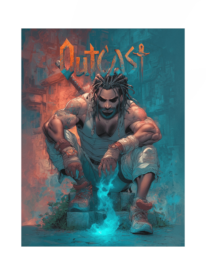 Outcast - In the Beginning (issue 1 cover art) - Premium Matte Poster product image (1)